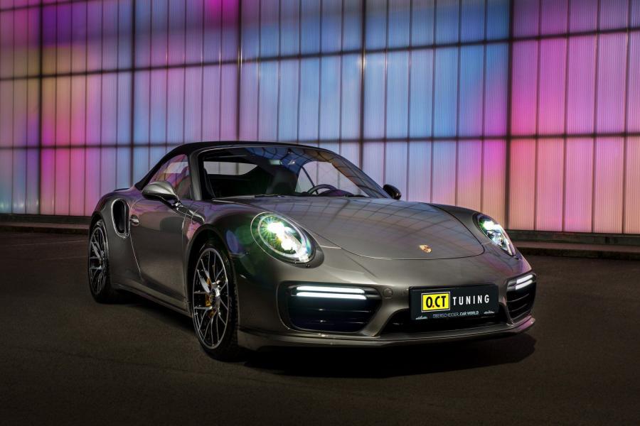  Porsche 911 Turbo S Cobriolet by O.CT Tuning 2018 года  (фото 1 из 5)